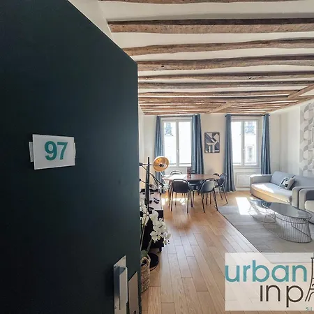 Urban Flat 97 - Spacious 1 Bedroom In * Paris